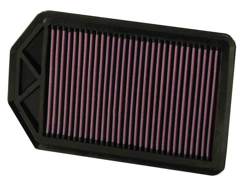 K&N Engineering 33-2377 High-Flow Reusable Drop-In Air Filter for Honda CR-V (2007-2009)