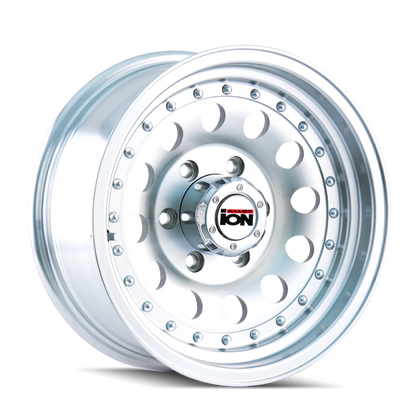 ION Wheels ION 71 Series 15x7 Polished Cast Alloy Wheel with 5x114.3 Bolt Pattern and -6mm Offset