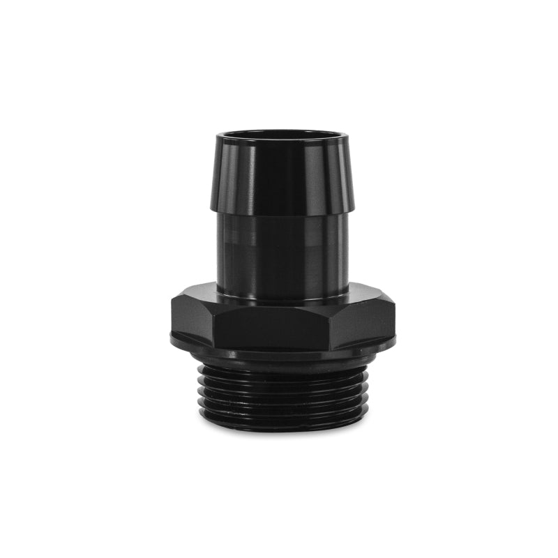 Mishimoto -16ORB to 1 Inch Hose Barb Aluminum Fitting - Black