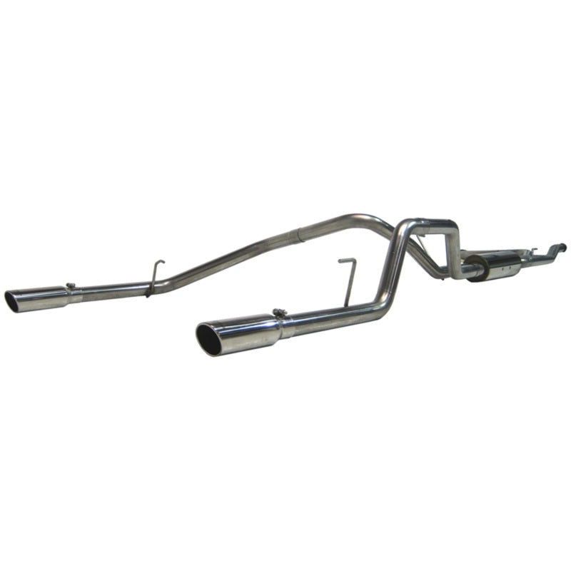 MBRP Armor Plus Series 2004-2009 Nissan Titan 5.6L EC/CC Dual Split Rear Cat Back Exhaust System