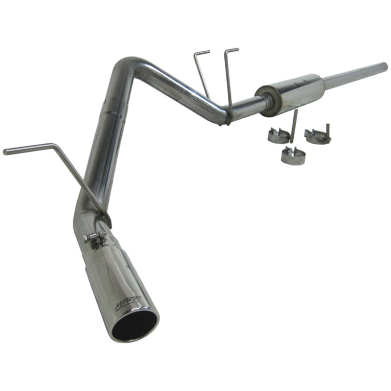 MBRP Armor Plus Series Cat Back Exhaust System for 2009-2013 Dodge Ram 1500 with 5.7L V8 - Single Side Exit, 4-inch Tip