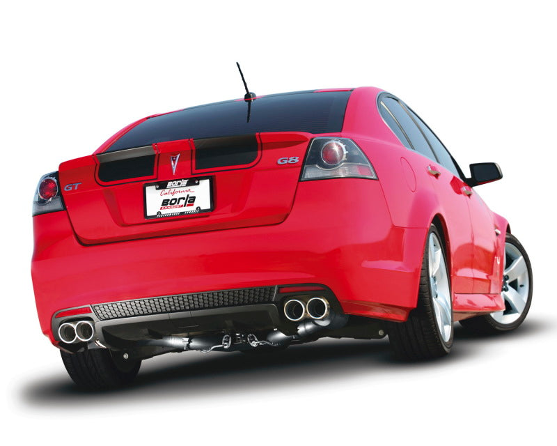 Borla 08-09 Pontiac G8/GT 6.0L V8 and GXP 6.2L V8 Cat-Back Exhaust with X Pipe