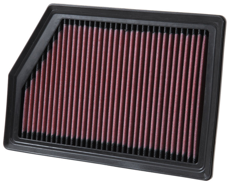 K&N Replacement Panel Air Filter for 2014-2015 Jeep Cherokee and Grand Cherokee 2.4L/3.2L by K&N Engineering Part 33-5009