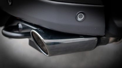 Borla 24-25 Ford Ranger Raptor 2.75-inch Tailpipe Kit with Brawler Black Chrome Tips – Part #60743BC