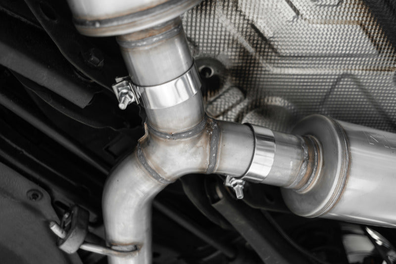 MBRP Armor Pro Series 2019+ Hyundai Veloster N 2.0L Turbo Cat Back Exhaust System with T304 Stainless Steel and Carbon Fiber Tips