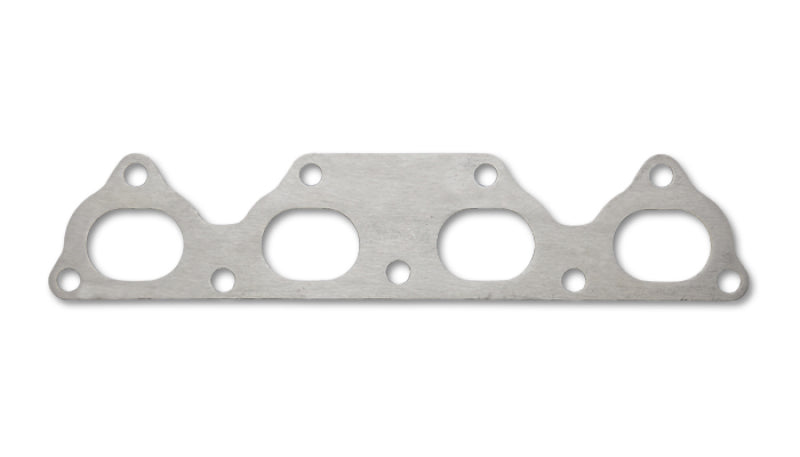Vibrant Mild Steel Exhaust Manifold Flange for Honda D-Series Engines, Part Number 14610D