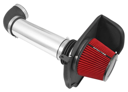 Spectre 11-17 Dodge Challenger/Charger 5.7L V8 Air Intake Kit – Polished Aluminum with Red Reusable Filter