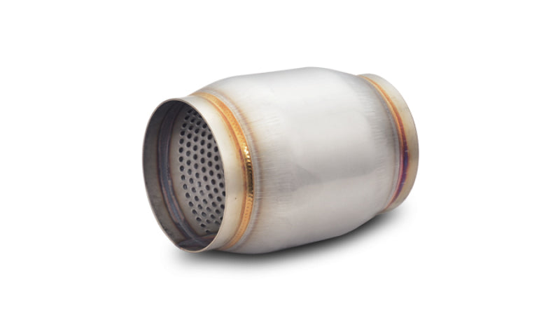 Vibrant Performance SS Race Muffler 3-inch Inlet/Outlet, 5-inch Length