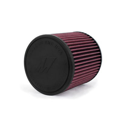 Mishimoto Performance Air Filter 4 Inch Inlet - Reusable High-Flow Automotive Filter