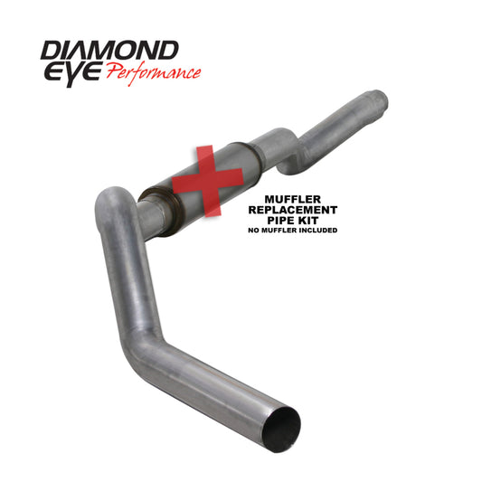 Diamond Eye Performance 5-inch Catback Exhaust System Kit for 2006-2007 Chevy/GMC 6.6L Duramax 2500/3500