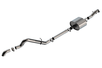 Borla 21-22 Ford Bronco 2.7L T-304 Stainless Steel S-Type Cat-Back Exhaust System