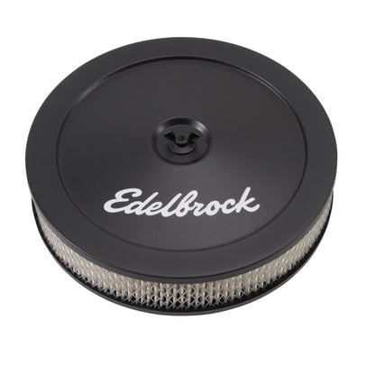 Edelbrock Pro-Flo Series Round Chrome Air Cleaner for 5-1/8 Inch Carburetors