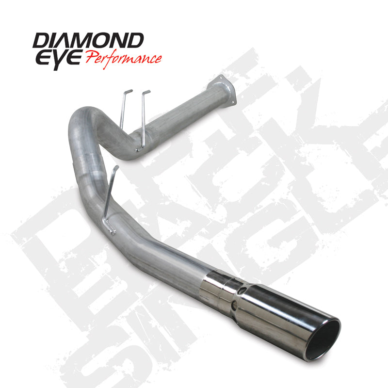 Diamond Eye Performance 4-inch DPF Back Exhaust System Kit for 2011-2014 Ford F-250/F-350 6.7L Powerstroke
