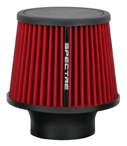 Spectre Conical Air Filter - Round Tapered 3 Inch Diameter with Red Washable Media