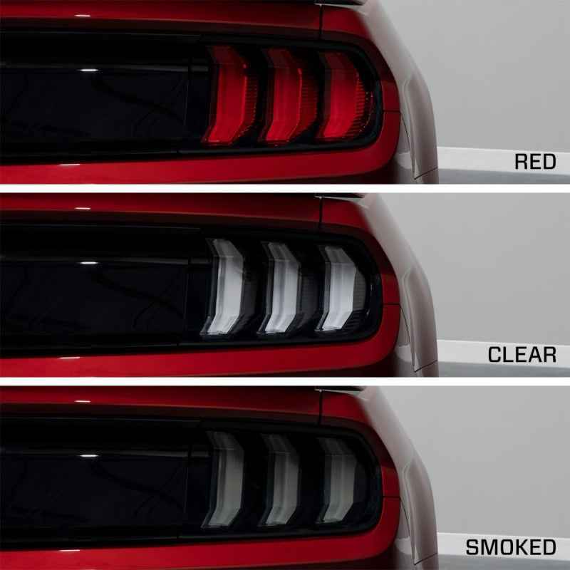 Form Lighting 2015-2023 Ford Mustang LED Tail Lights Clear (Pair)