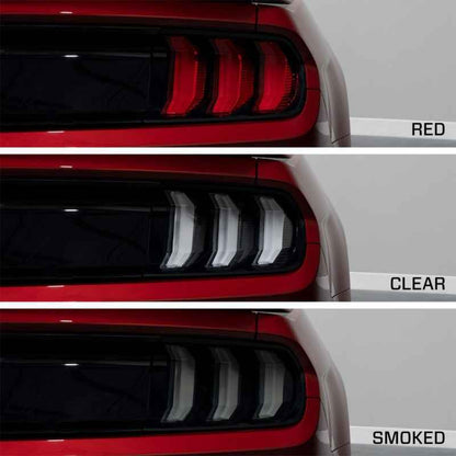 Form Lighting 2015-2023 Ford Mustang LED Tail Lights Clear (Pair)
