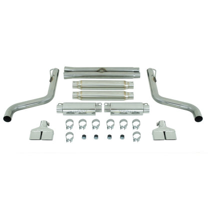 MBRP Armor Plus Series Cat Back Exhaust System for Dodge Challenger 2009-2014 with Dual Split Rear Exit
