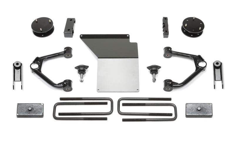 Fabtech K1091 4-Inch Budget Lift System for 2014-2016 GMC Sierra 1500 and Silverado 1500 with Magnetic Ride Control