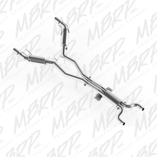 MBRP Armor Plus Series Cat Back Exhaust System for Chevrolet Camaro V8 6.2L (2010-2015)