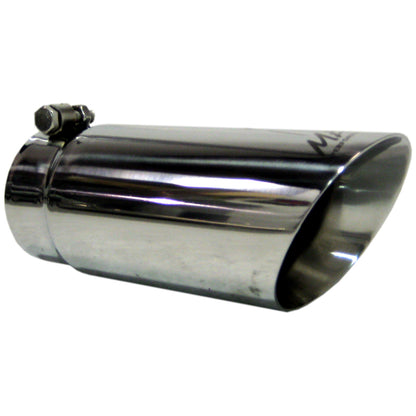 MBRP Universal Exhaust Tip 3 Inch Outer Diameter Dual Wall Angled 10 Inch Length