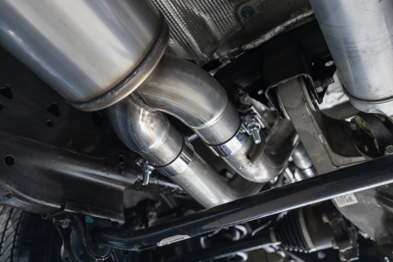 MBRP Armor Lite Series 21-24 Chevrolet Suburban XL 5.3L Dual Split Cat-Back Exhaust System with 4-inch Tips