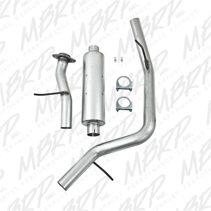MBRP Armor Lite Series Cat Back Exhaust System for 2000-2006 Chevy Tahoe and GMC Yukon 5.3L – Single Side Exit