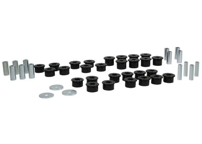 Whiteline Rear Control Arm Bushing Kit for Mazda Miata (NA/NB Chassis) - Part WEK099