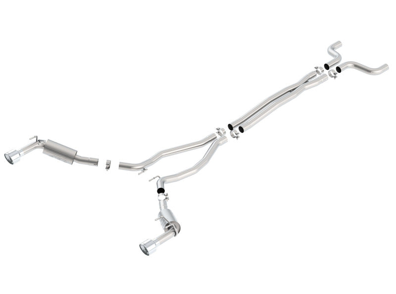 Borla ATAK Cat-Back Exhaust System for 2014-2015 Chevy Camaro SS 6.2L V8