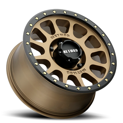 Method MR305 NV 17x8.5 Inch Off-Road Wheel with Bronze Finish and 6x135 Bolt Pattern