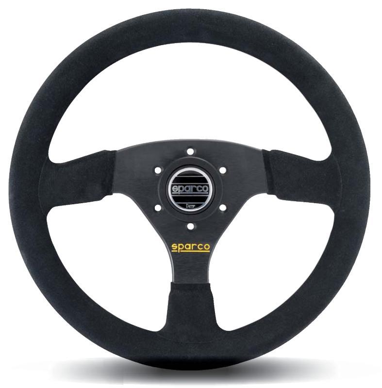 Sparco 015R323PSNR Suede Black Steering Wheel – Precision Automotive Control
