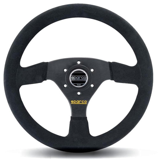 Sparco 015R323PSNR Suede Black Steering Wheel – Precision Automotive Control