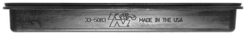 K&N Engineering 33-5083 High-Flow Reusable Air Filter for 2019 Chevrolet Silverado 1500 V8-5.3L