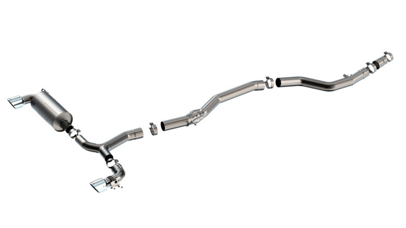 Borla ATAK Cat-Back Exhaust System for 2020-2025 Toyota GR Supra with Chrome Tips