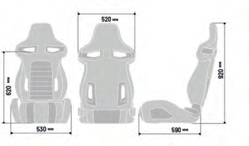 Sparco R333 2021 Black Racing Seat - Model 009011NR for Automotive Performance and Comfort