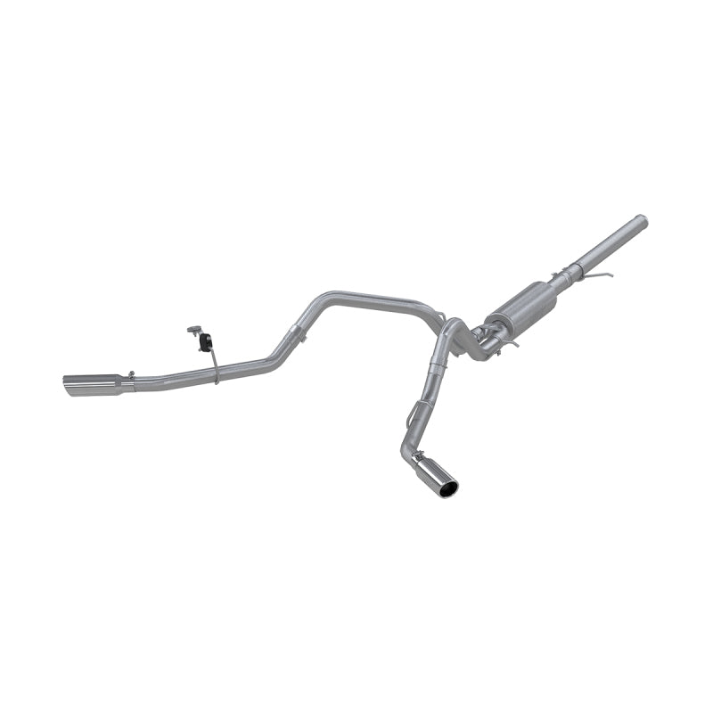 MBRP Armor Plus Series Cat Back Exhaust System for Chevrolet Silverado & GMC Sierra 1500 – 3 Inch T409 Stainless Steel Dual Split Side Exit