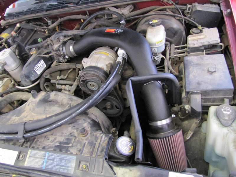 K&N Engineering Part 57-3025-1 Cold Air Intake System for Chevy S10 and GMC Sonoma 2000-2003