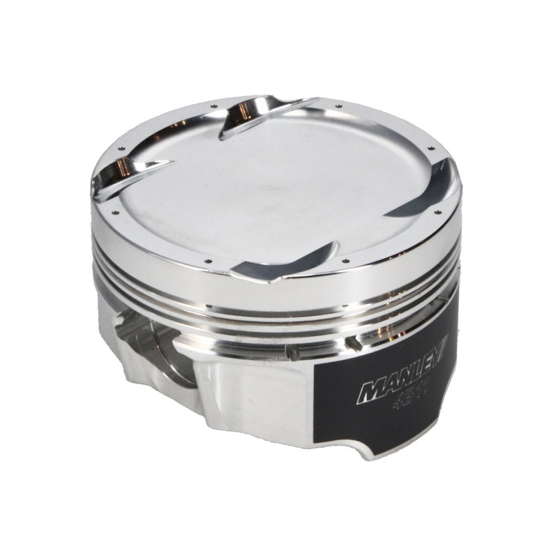 Manley Performance Mitsubishi 4B11T 86.5mm Turbo Tuff Series Piston Set with Rings - Part Number 624205CE-4