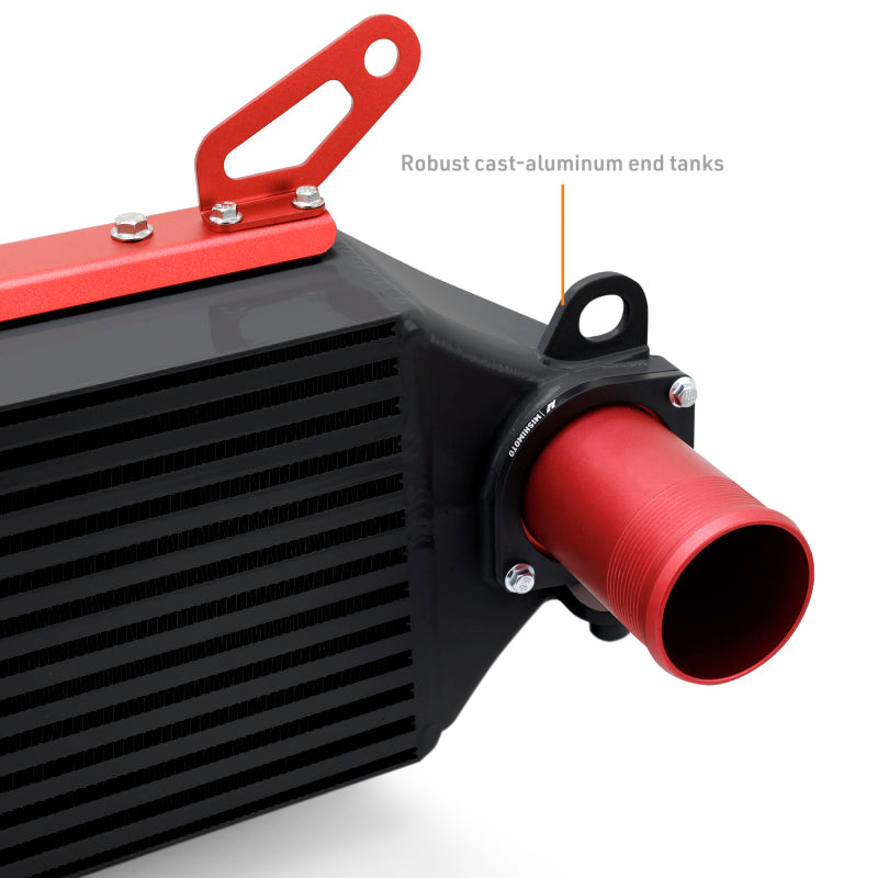 Mishimoto 2023+ Toyota GR Corolla Intercooler & Pipe Kit – Black Cooler with Red Piping