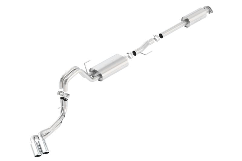 Borla Touring Cat-Back Exhaust System for Ford F-150 (2015-2020) 2.7L/3.5L EcoBoost and 5.0L V8 - Side Exit