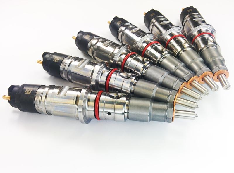 DDP 07.5-18 Dodge Cummins 6.7L Reman Injector Set - 50hp (15% Over) for Improved Engine Performance