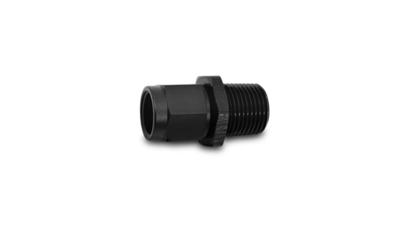 Vibrant -10AN to 3/8 inch NPT Female Swivel Straight Adapter Fitting