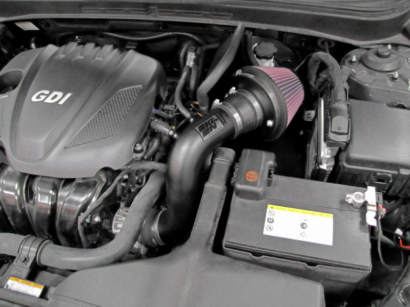 K&N Engineering 69-5301TTK Cold Air Intake System for Hyundai Sonata 2.4L and Kia Optima 2.4L