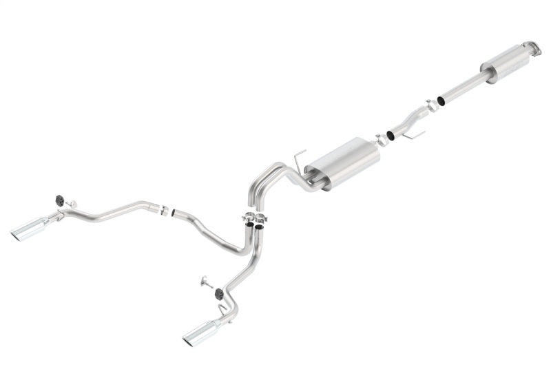Borla Touring Cat-Back Exhaust System for Ford F-150 2015-2020 with 2.7L/3.5L V6 and 5.0L V8 Engines