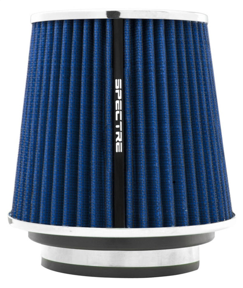 Spectre Adjustable Conical Air Filter 5-1/2 Inch Tall - Blue for 3, 3.5, and 4 Inch Tubes