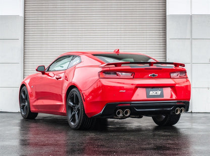 Borla ATAK Cat-Back Exhaust System for 2016-2024 Chevrolet Camaro SS & LT1 6.2L V8 with Dual Tips