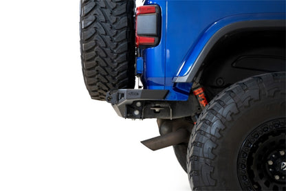 Addictive Desert Designs Jeep Wrangler JL Stealth Fighter Rear Bumper with Cube Light Mounts and D-Ring Hardware