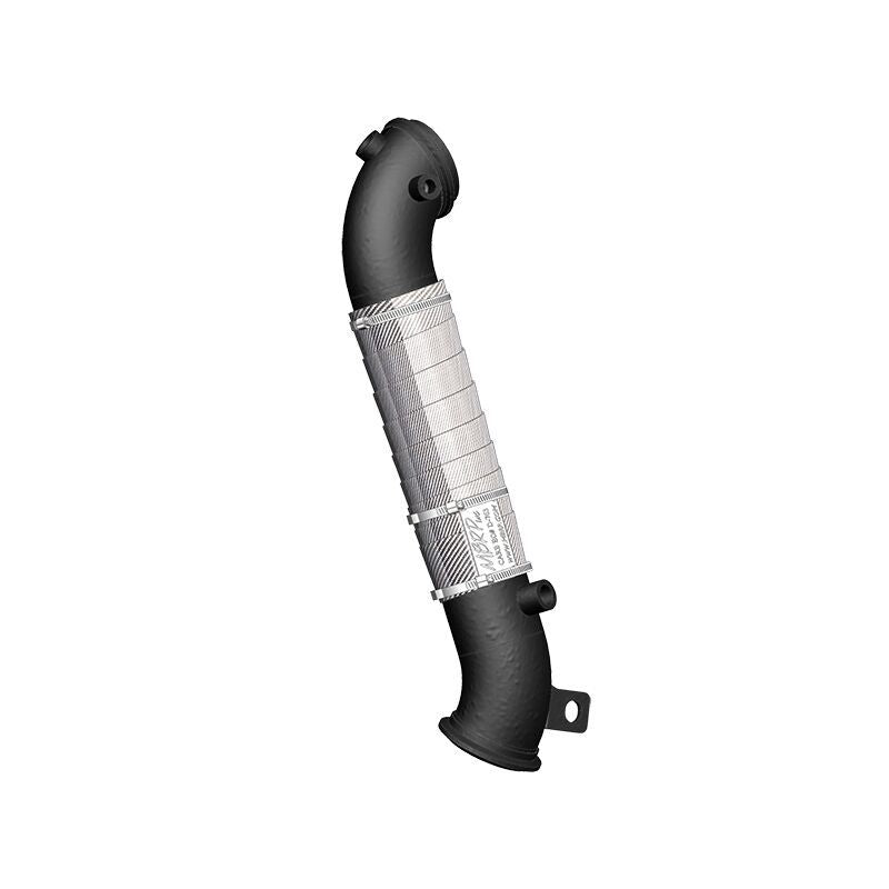 MBRP 11-15 Chevrolet Silverado 2500 HD Duramax 3-Inch Black Turbo Down Pipe Part GMCA427