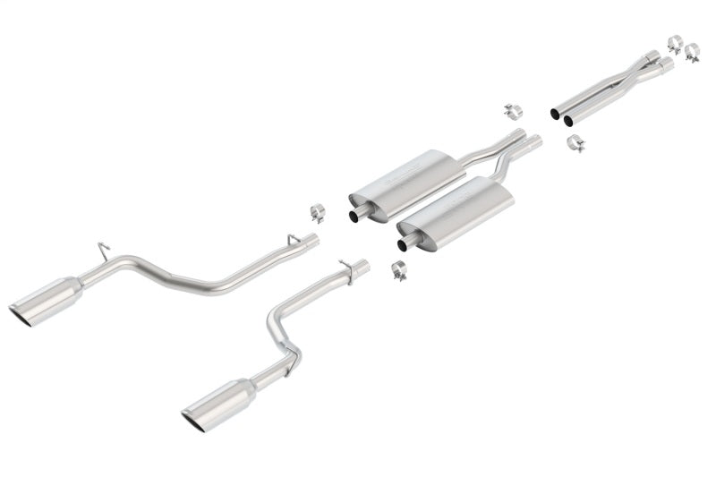 Borla Performance Industries 140125 Cat-Back Exhaust System for 2005-2010 Chrysler 300C, Dodge Magnum R/T & Dodge Charger R/T 5.7L V8