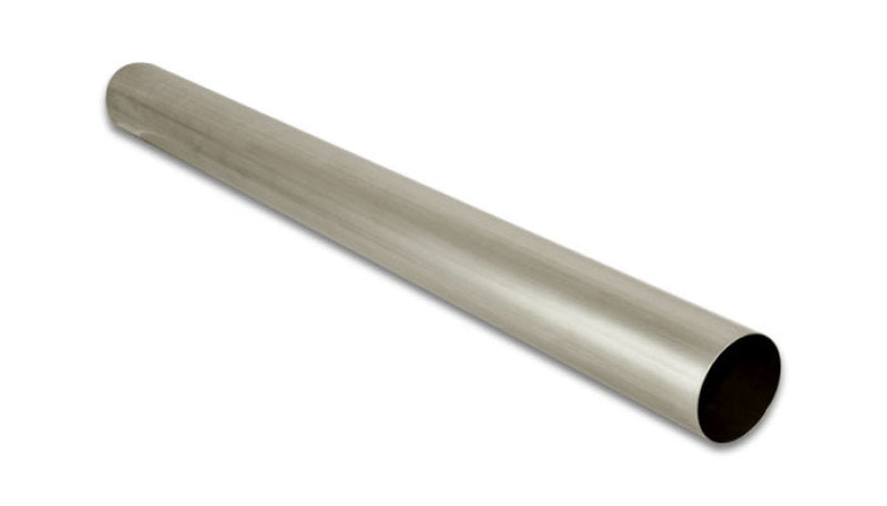 Vibrant 3.5-inch Outer Diameter Titanium Straight Tube - 1 Meter Length