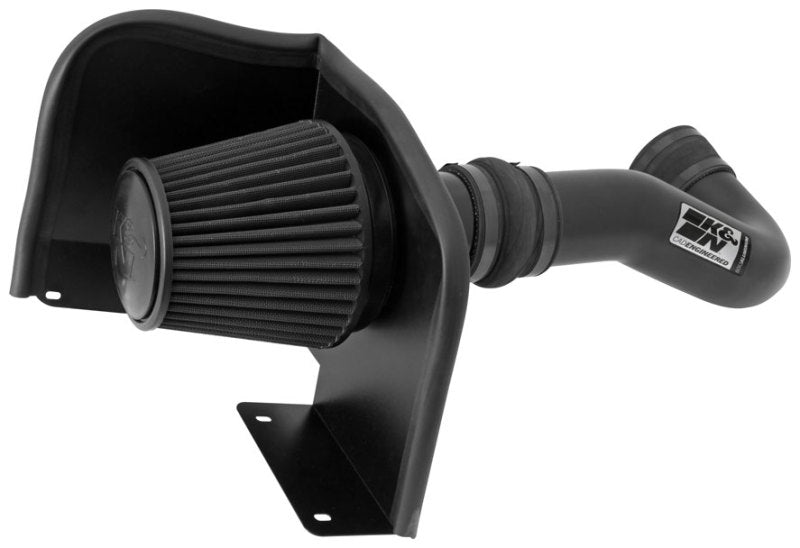 K&N Engineering Blackhawk Induction Cold Air Intake Kit for Chevy Silverado 1500 and GMC Yukon 4.8L/5.3L V8 (Part #71-3058)